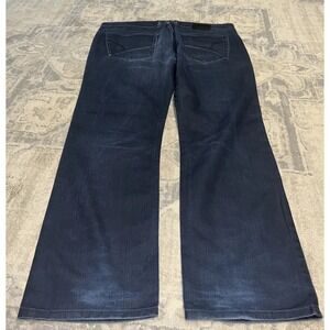 Le Breve Jeans‎ Mens Blue Slim Denim Sz 38 x 32